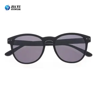 Matte Black Injection Plastic Frame CE Cat 3 UV400 Free Sample Sunglasses